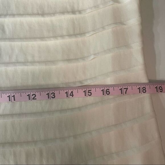 Massimo Dutti Cream Dress size 42/L - Picture 8 of 14